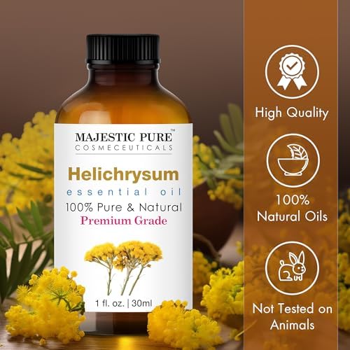 Majestic Pure Helichrysum Essential Oil for Diffuser - 1 fl oz - Image 5