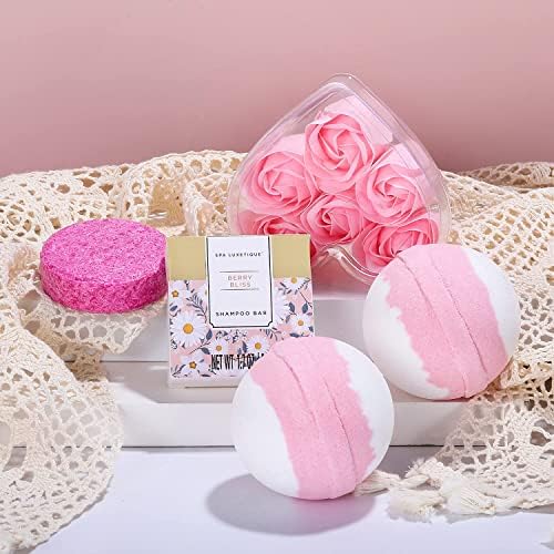 Spa Luxetique Daisy Dream 15pc Spa Gift Baskets Gifts for Women - Image 6