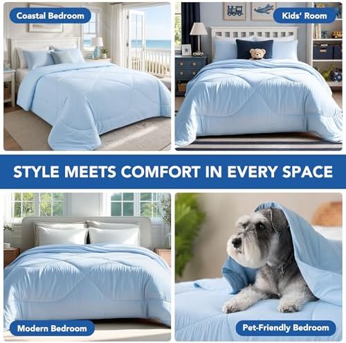 Deconovo Cooling Blanket Queen for Hot Sleepers, Dual Sided Cool Touch - Image 7