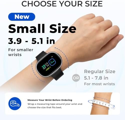EmeTerm Smart FDA-Cleared Anti-Nausea Wristwatch Touchscreen IP67 Waterproof Morning Motion Sickness Relief Rechargeable Fast Acting Drug Free Fits Wrist 3.9–5.1 in (Small Wrist) - Image 2