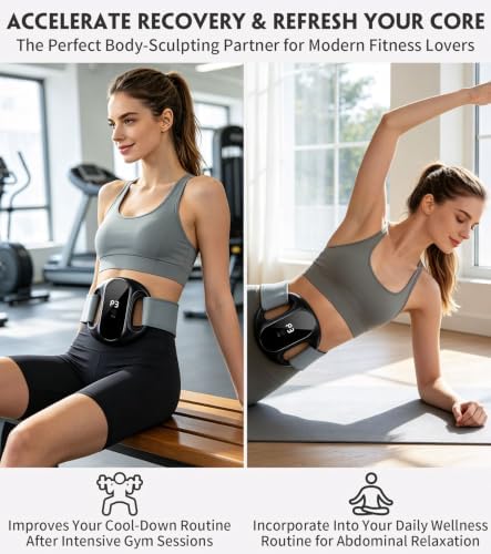 Wearable Fascia Ring Abdominal Massager Belt for Muscle Recovery - Image 4