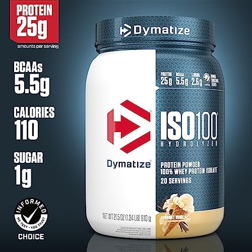 Bundle of Dymatize Performance Protein Shake, Fruity Pebbles (12 pack) + ISO100 Whey Protein Powder Isolate, Gourmet Vanilla (20 Servings) - Image 5