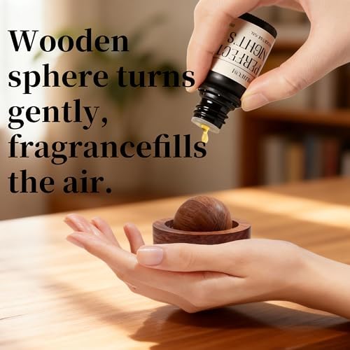 2Pcs Wooden Essential Oil Diffuser – Compact Passive Oil Diffuser, Versatile Style for Home, Office or Car, Choice (Rosewood, 2) - Image 5
