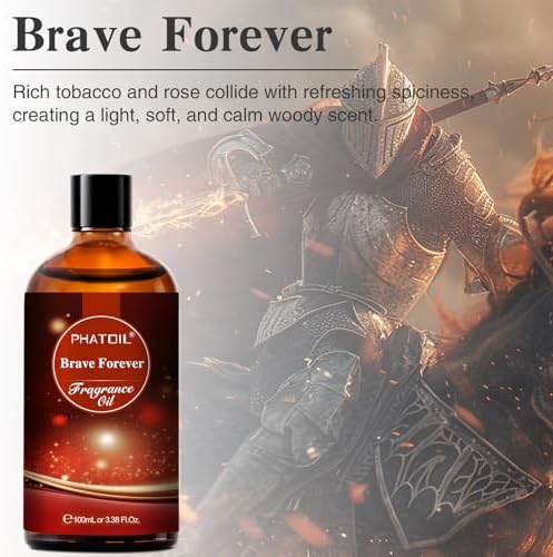 PHATOIL Brave Forever Fragrance Oil for Diffuser, Aromatherapy 3.38FL.OZ - Image 2