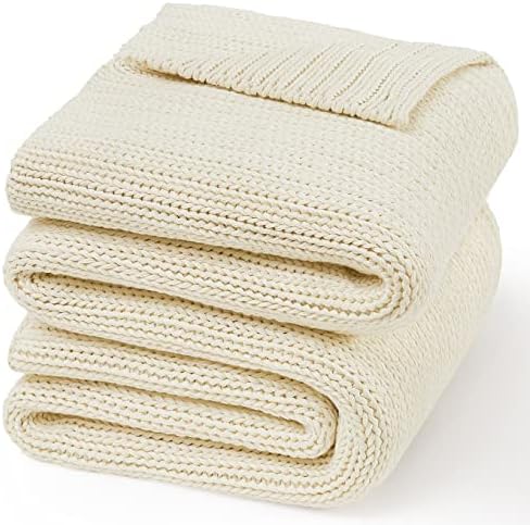 Guohaoi Knitted Weighted Blanket for Adults, 60"x80" 17lbs Full/Queen Size by GuohuoiHomeKitchen