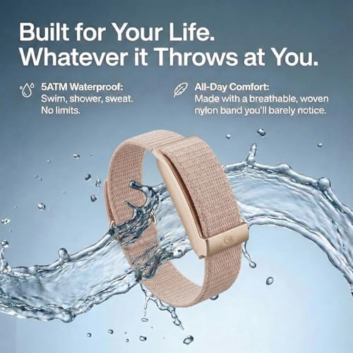 Smart Bracelet Health and Fitness Tracker No Subscription Fees Pink - Image 5