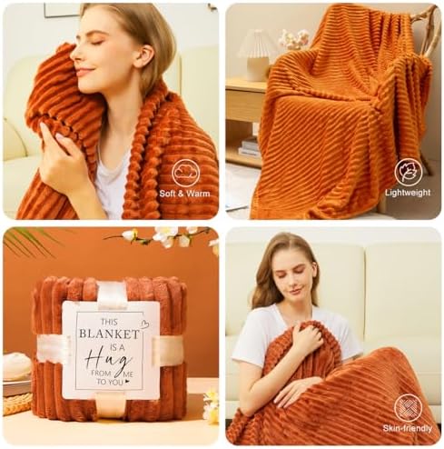 Cozy Fall Gifts Basket for Women,Unique Birthday Gifts for Mom Sister Friend Wife w/Fall Candle,FALL Home Decor,Self Care Get Well Spa Box,Thanksgiving,Halloween Christmas,Fall Decorations - Image 3
