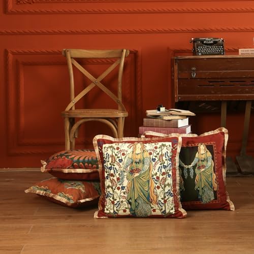 patdrea Designer Velvet Throw Pillow Cover,Set of 2,18"x18"-OldlegendD - Image 6