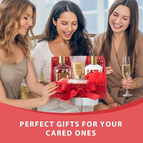 Spa Gifts for Mom, Birthday Gifts - 9 Pcs Bath Spa Gift Baskets for Women - Image 6