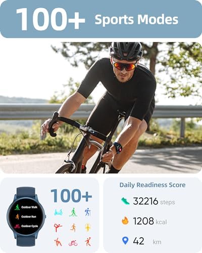 Parsonver Smart Watch for Men Women(Answer/Make Calls), Fitness Tracker - Image 4