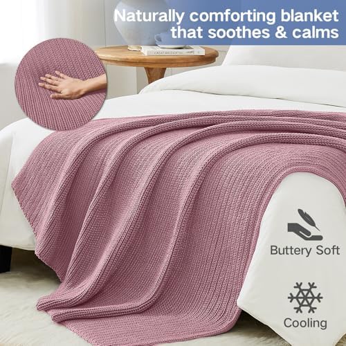 Guohaoi Knitted Weighted Blanket for Adults, 50"x75" 15lbs Full/Queen Size - Image 3