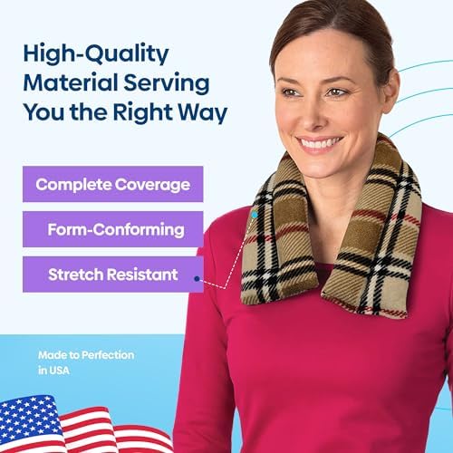 SunnyBay Lavender Heating Pad, Neck and Shoulder Wrap, 26x5 inch - Image 5