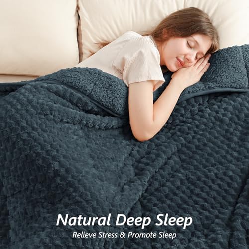 Mr. Sandman Weighted Blankets for Adults, Queen Size 60 x 80 Inches, 15lbs - Image 4