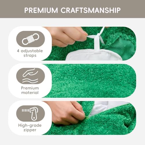 L'AGRATY Weighted Lap Pad for Kids 7 lbs, Sensory Needs Weighted Dinosaur Stuffed Animals Lap Blanket Soft Plush Hugging Sensory for Kids Teen Adults Removable Washable Cover - Image 6