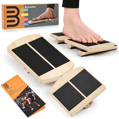Ankle Strengthener & Single Leg Balance Board, Foot Strengthener for Plantar Fasciitis & Achilles Tendonitis, Physical Therapy, Sprain Recovery & Arch Support by Unknown