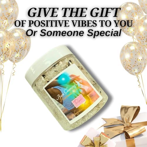Aura Cleansing Bath Salts – Dead Sea Salt Bath Soak for Spiritual Cleansing, Energy Balance & Ritual Use 12oz - Image 5