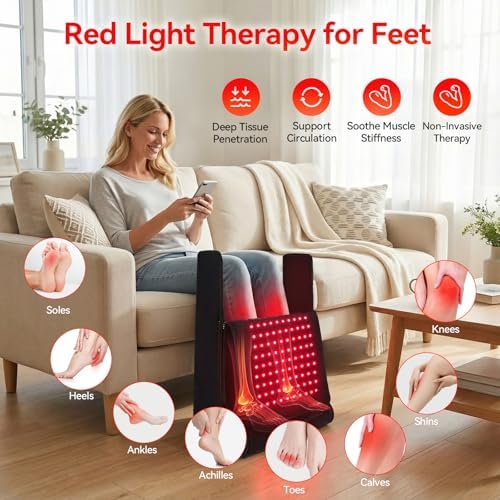Red Light Therapy for Feet,Red Light Therapy for Body with Pulse Mode - Image 2