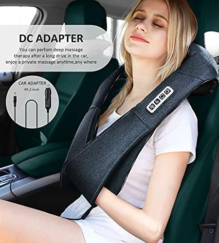 Mo Cuishle Father's Day Dad Gifts, Shiatsu Neck and Back Massager with Heat – Deep Kneading for Shoulder – Ideal Gift for Husband Men Women Mom Him Her – Perfect for Christmas, Mothers Day, Birthdays - Image 5