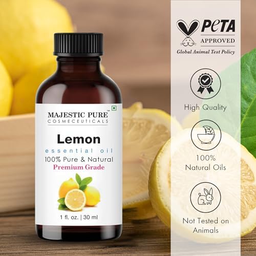 Majestic Pure Lemon Essential Oil for Diffuser - 1 Fl Oz - Image 2