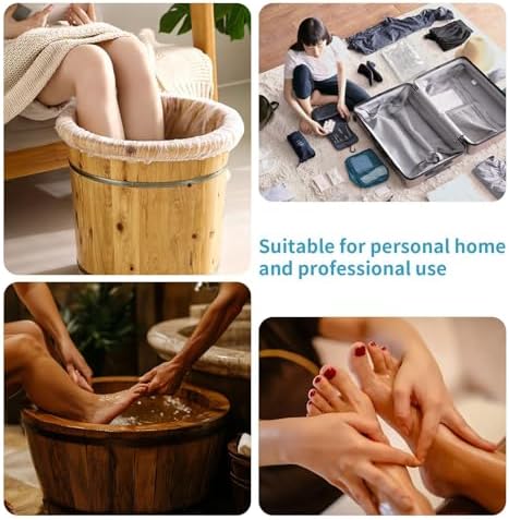 25PCS Pedicure Liners Disposable - Plastic Footbath Spa, Soak Liners - Image 6