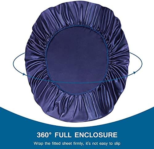 Massage Table Cover, Silky Massage Table Sheets 36"W x 77"L x 7"D - Image 3