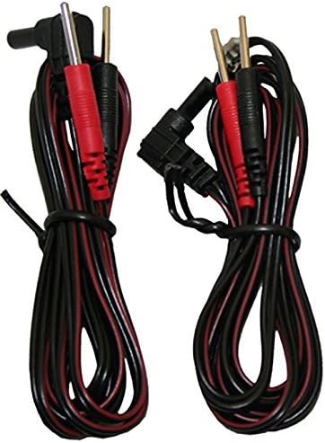 Global 60" Replacement TENS Unit 3.5mm Lead Wires (2) by GlobalCutlery