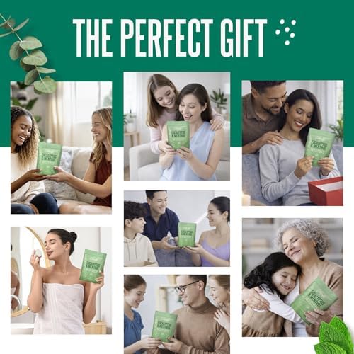 Cleverfy Eucalyptus Shower Steamers, Aromatherapy Gifts for Men, 18 Tablets - Image 2