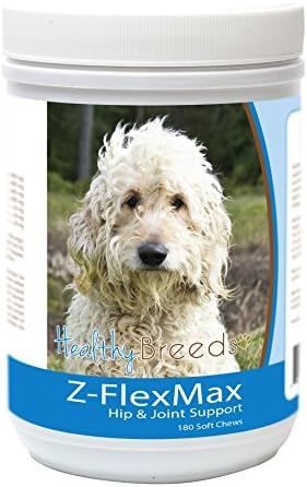 Healthy Breeds Goldendoodle Z-Flex Max Dog Hip and Joint Support 180 Count by HealthyBreeds