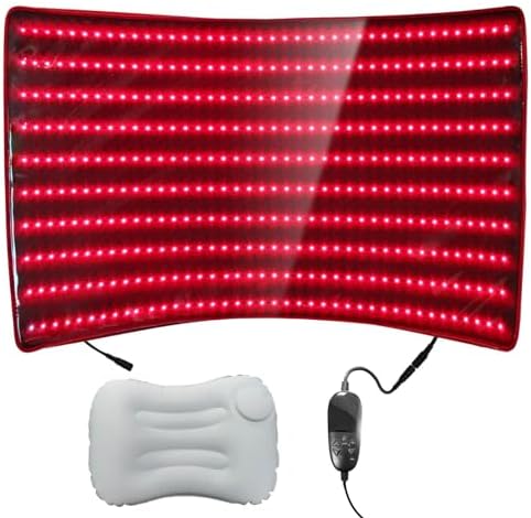 BestQool Red Light Therapy Mat, FSA-HSA Red Light Therapy for Body, 400 LED by Bestqool