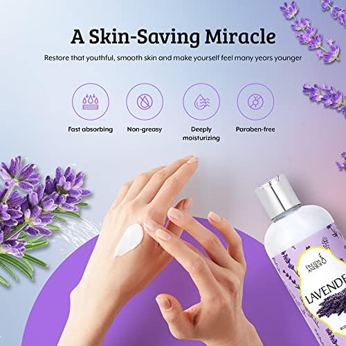 Home Spa Gift Deep Moisturizing Fragrance Body Lotion - (Lavender) - Image 7
