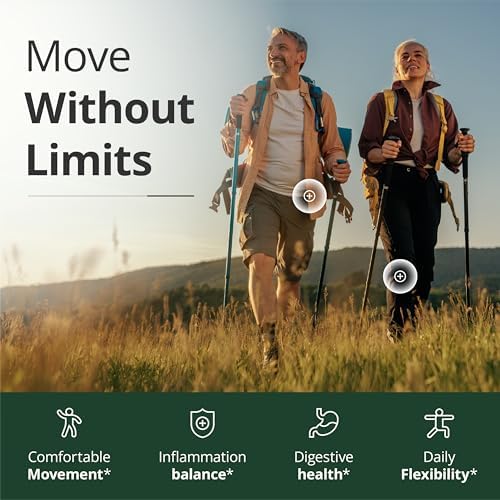Boswellia Serrata Turmeric Curcumin Supplement: Organic Tumeric, Boswellia Extract, Ginger & BioPerine for Max Absorption – Inflammation & Joint Supplements for Men & Women – Non-GMO – 60 Caps, 2 Pack - Image 2
