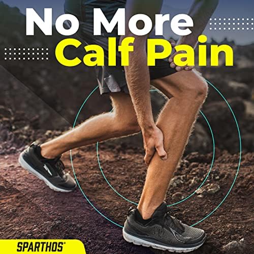 Sparthos Calf Compression Sleeves, Shin Splint Relief Men, Women - Pink-M - Image 3