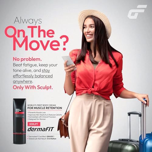 Sculpt Muscle Maintenance Body Cream - Shaped & Balanced Body - Safe Lose Fat Without Yo-Yo Effect, Post Workout, 200ml, Topical Analgesic for Muscle, Work Great with Protein Supplements - Image 6