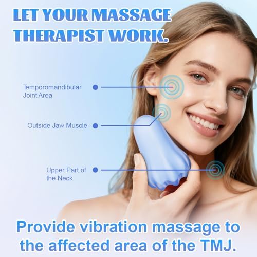 rozonii Mini Handheld Electric Massager, Ultra-Soft Squeeze Vibrating Massage Ball with 10 Modes, Waterproof Cordless TMJ Finger & Hand Massager for Stress Relief and Relaxation - Image 2
