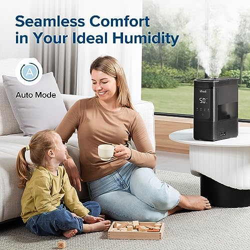 Levoit 6L Smart Warm and Cool Mist Humidifiers for Home Bedroom, 60H - Image 5