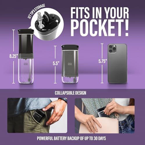 GuruNanda Portable Water Flosser Cordless, Sensitive Gums Friendly, 1ct - Image 2