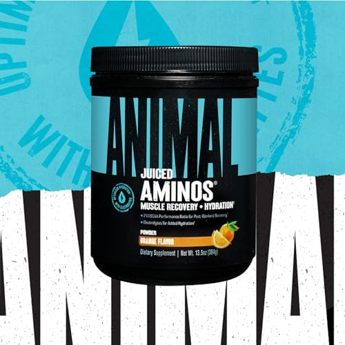 Animal Juiced Amino Acids Electrolytes Supplement | Orange 30 Serving - Image 2