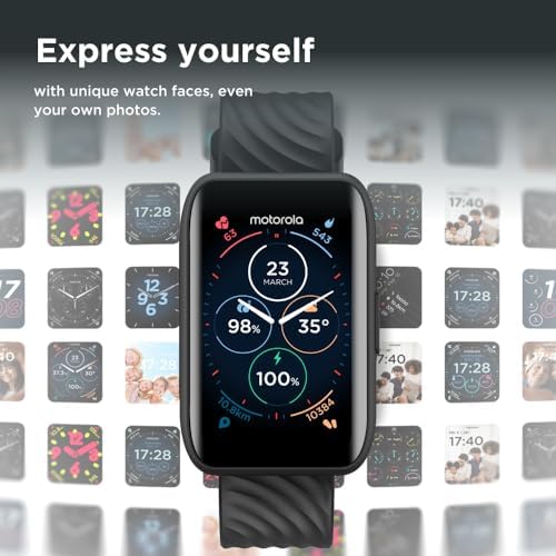 Motorola Moto 40 Bluetooth Smartwatch -10 Days Battery Life, Google Fit Integration, 1.5'' Crystal Clear Display, Heart Tracking, in-Depth Sleep Tracking, iOS and Android Compatible - Rose Gold - Image 6