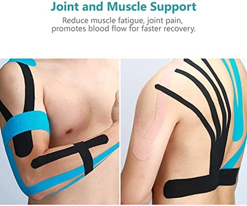 40CT Kinesiology Tape Precut Strips, Cotton Elastic Athletic Muscle Tape - Image 6