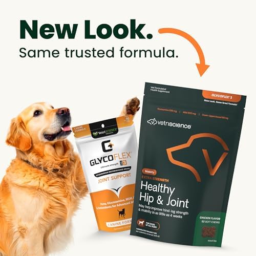 VetriScience Extra Strength Healthy Hip & Joint Chews for Dogs, 60 Count - Image 2