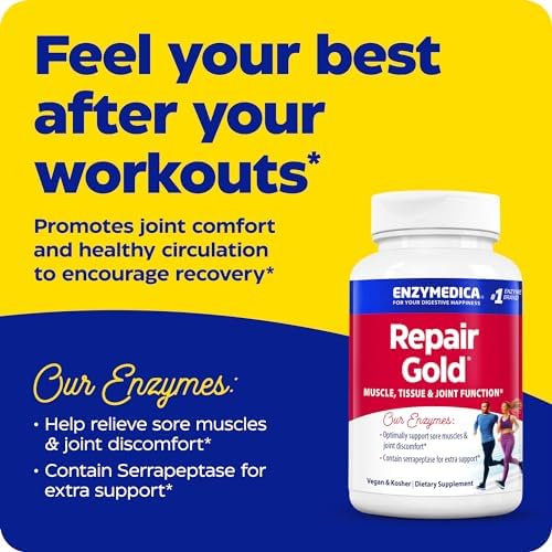Enzymedica Repair Gold for Men & Women - 30 Capsules - Image 2