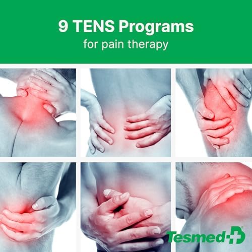 TESMED Fit 5.8: Muscle Stimulator for EMS, TENS, Massage (3 functions in 1), 22 programs, 6 of which are customizable, ideal for pain relief and stimulation of the abdomen, buttocks, and chest muscles - Image 4