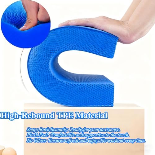 High-Density Balance Pad, Extra Large Balance Pad for Physical Therapy, TPU Foam Balance Board for Rehabilitation Stability Workout Knee and Ankle Exercise - Image 6