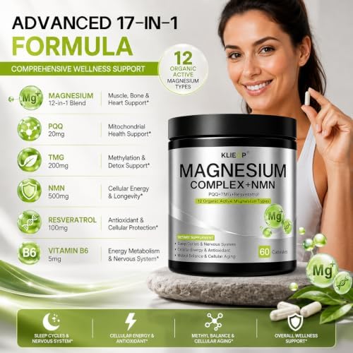 Magnesium Complex Supplement for Women and Men with NMN Supplement - Image 4