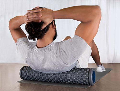 Teeter Massage Foam Roller - Textured for Deep Tissue Muscle Relief to Boost Recovery, Flexibility, Mobility - Back Pain Relief, Sports Massage, Myofascial Release - Image 5