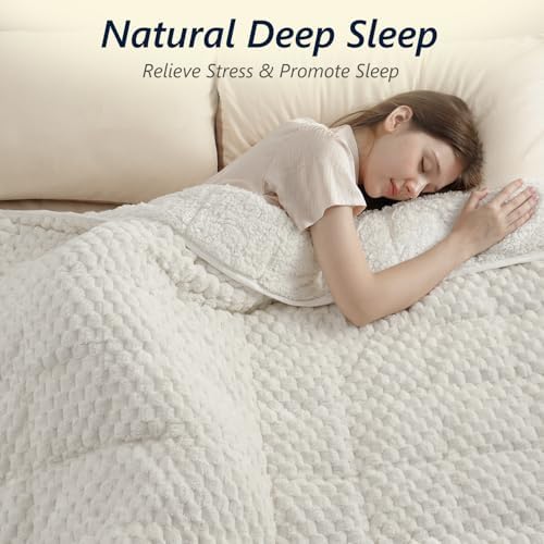 Mr. Sandman Weighted Blankets for Adults, Queen Size 60 x 80 Inches, 12lbs - Image 3