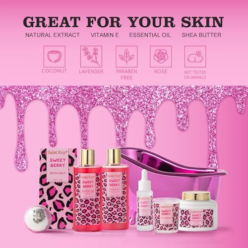 Home Spa Self Care Bath and Body Spa Gift Basket for Women - Image 6
