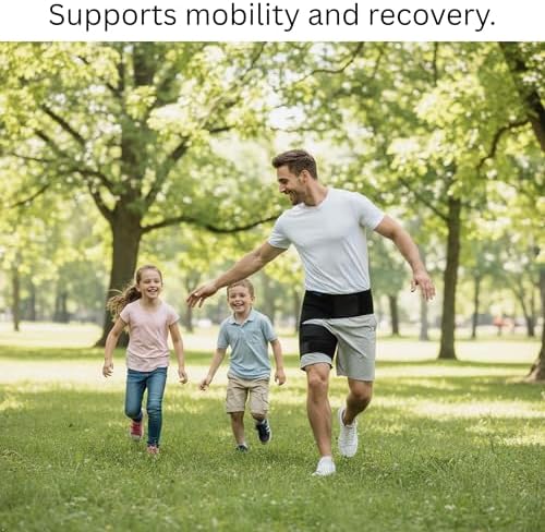 ROXOFIT Hip Brace for Sciatica Pain Relief, Thigh, Hamstring, Groin Pull - Compression Support Wrap Sleeve for Sciatic Nerve, SI Joint, Hip Bursitis, Pulled Muscles for Men, Women - Image 6