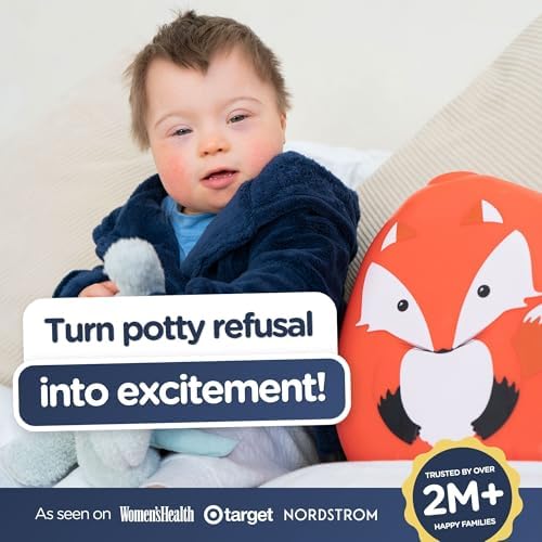 My Carry Potty - Fox Travel Potty, Award-Winning Portable Toddler Toilet Seat for Kids to Take Everywhere - Image 4