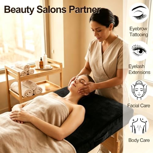 Lash Bed Topper,Ergonomic Massage Table Pad,Foldable,27.5"W *70"L - Image 3